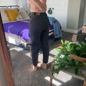 Ralph Lauren Vintage High-Waisted Cropped Black Pant